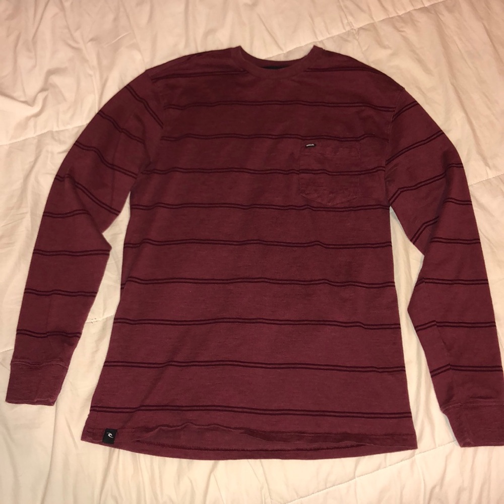Rip Curl striped red men’s shirt